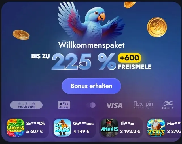 Martin casino banner mobile
